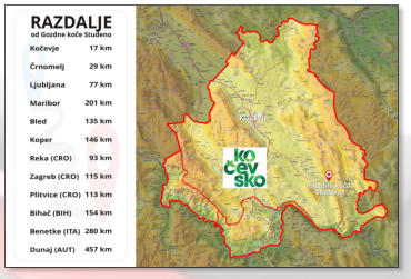 Kje je gozdna koča Studeno?